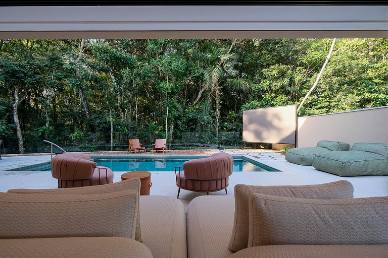 Casa contemporânea - Poucos passos da praia na Riviera de Sã
