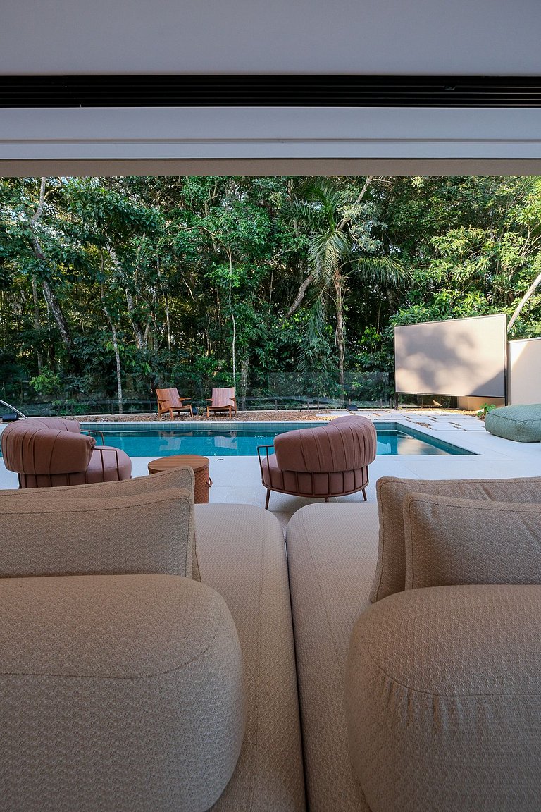Casa contemporânea - Poucos passos da praia na Riviera de Sã