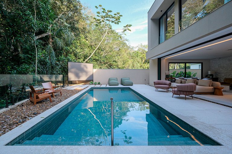 Casa contemporânea - Poucos passos da praia na Riviera de Sã