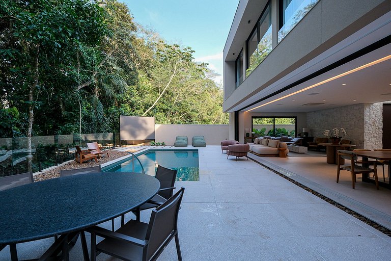 Casa contemporânea - Poucos passos da praia na Riviera de Sã