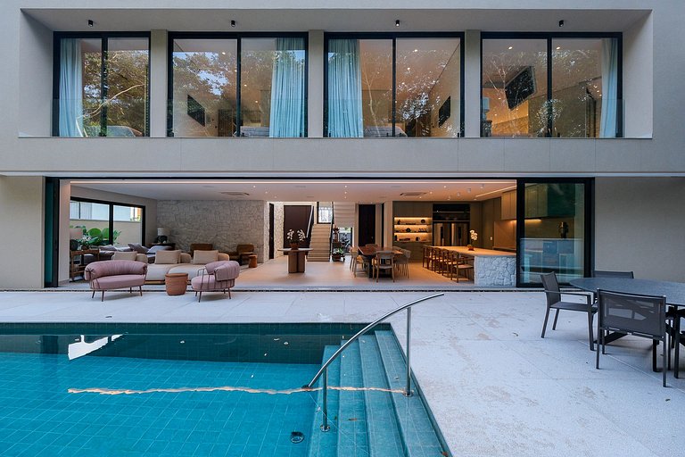 Casa contemporânea - Poucos passos da praia na Riviera de Sã