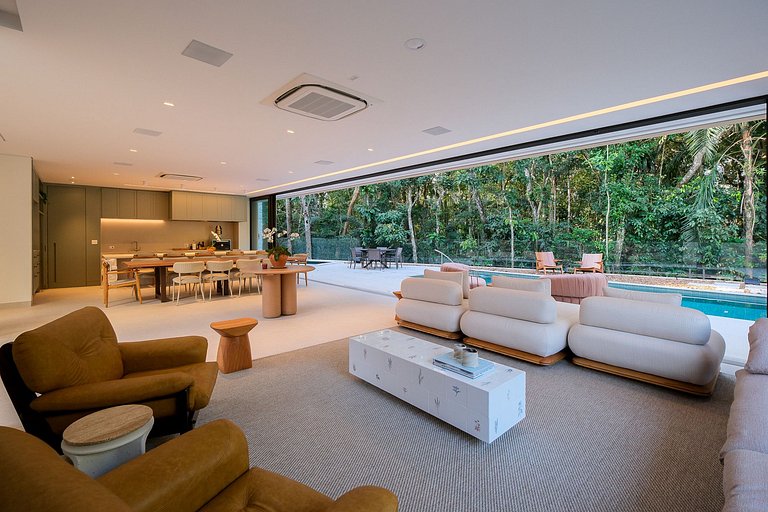 Casa contemporânea - Poucos passos da praia na Riviera de Sã