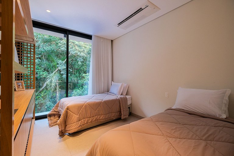 Casa contemporânea - Poucos passos da praia na Riviera de Sã