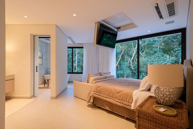 Casa contemporânea - Poucos passos da praia na Riviera de Sã