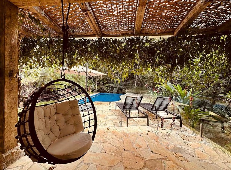Casa em Condomínio - Praia de Iporanga Guarujá - SPcs494