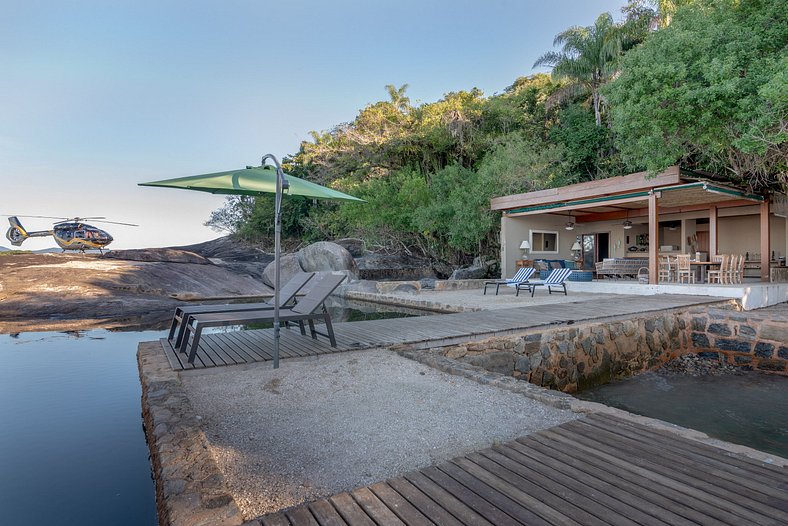 Ilha Exclusiva - Paraty - Piscina de Água Salgada | RJil01