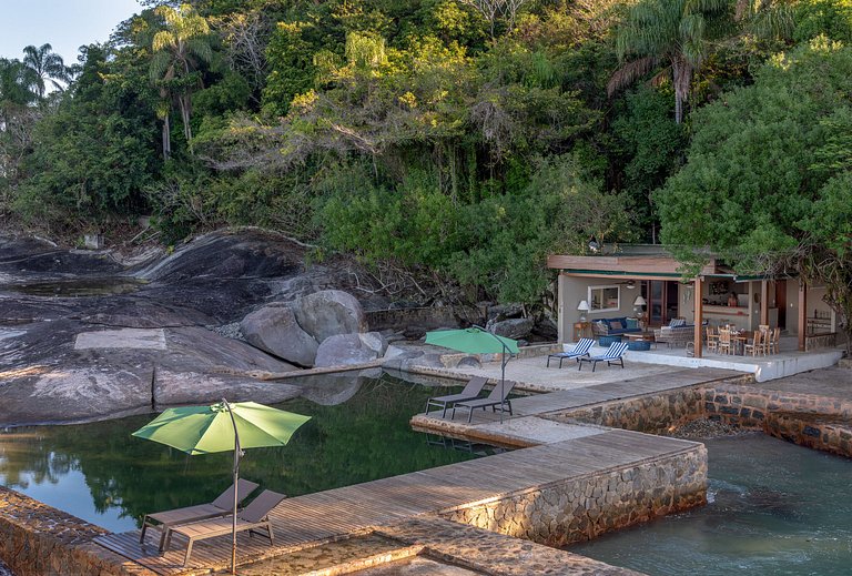 Ilha Exclusiva - Paraty - Piscina de Água Salgada | RJil01